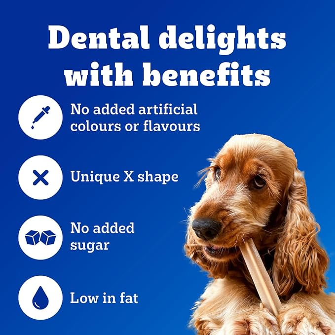 Pedigree Dentastix Oral Care Dog Treat, Adult Medium Breed (10-25 kg), 180 gm